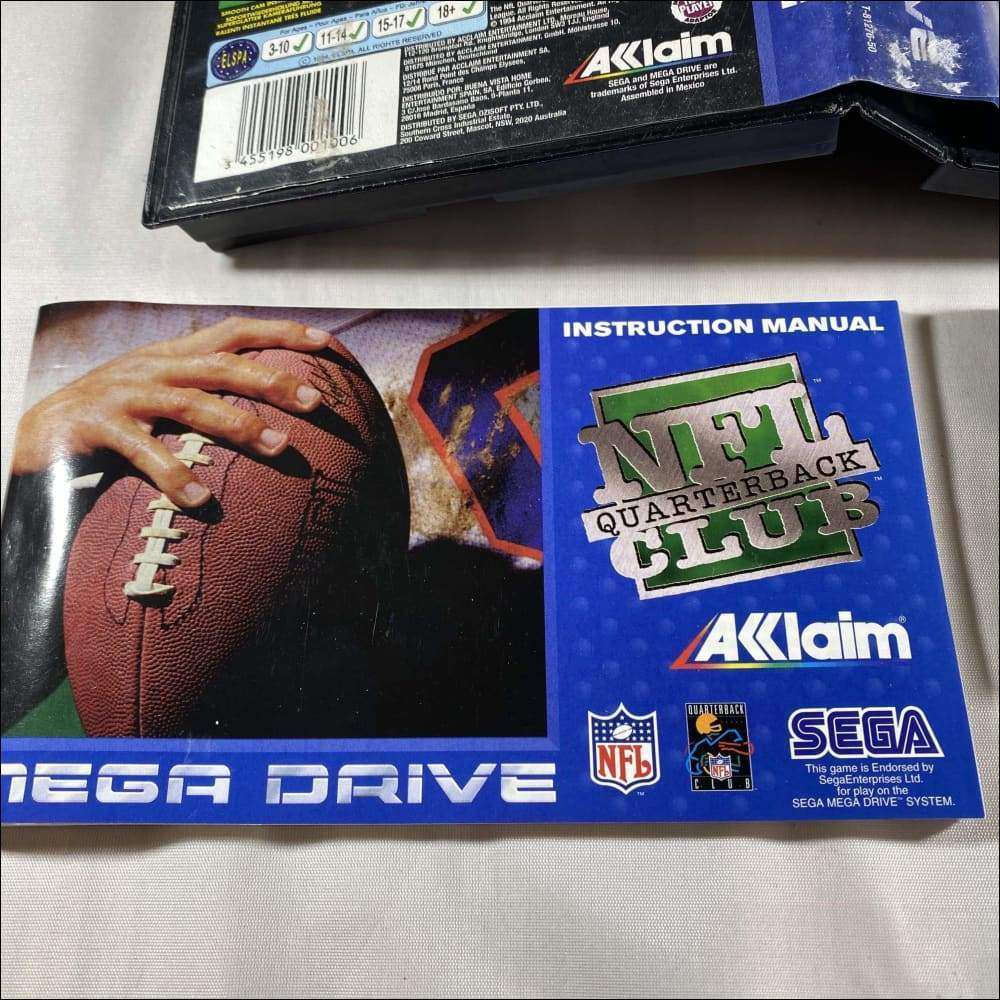 Buy NFL quarterback club Sega megadrive game complete -@ 8BitBeyond Buy NFL quarterback club Sega megadrive game complete -@ 8BitBeyond